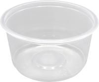 Контейнер ПП 500мл d-127мм h-82,6мм СпК-127 круглый прозрачный Полиэр 50/500