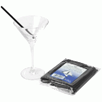 Трубочки для коктейля 125х5 мартини черные (100шт) 1/200  Трубочки для коктейля 125х5 мартини черные (100шт) 1/200