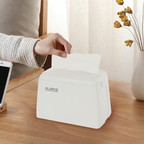 Салфетки бумажные 2-сл для диспенсеров 21х16,5см (200шт) N4 LAIMA PREMIUM 20/20 (Клиент)