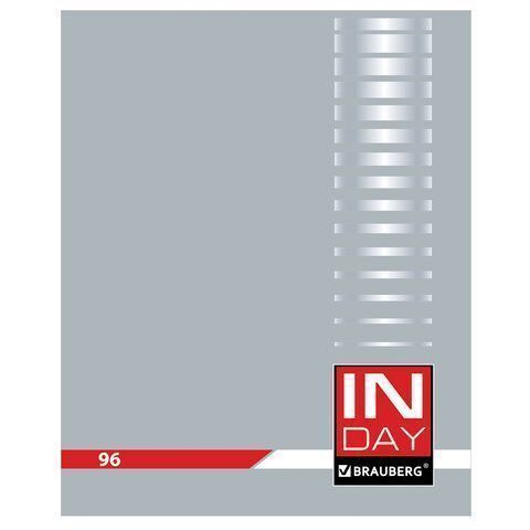 Тетрадь 96л А5  клетка обложка картон NDAY BRAUBERG  1/50