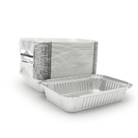 Касалетка форма алюминиевая 218х156х38мм 880мл L-край 50/600  Касалетка форма алюминиевая 218х156х38мм 880мл L-край 50/600