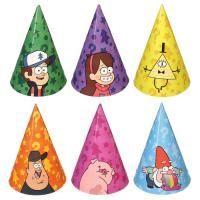 Набор колпаков 6шт 16см Гравити Фолз 1/180 Набор колпаков 6шт 16см Гравити Фолз 1/180