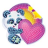 Алмазная мозаика наклейка Мишка 10х10см 1/200