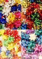 Бант-звезда 4см цвета микс 100/100