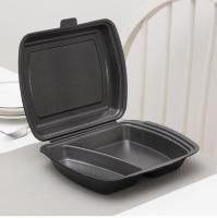 ВПС Ланч-бокс 2-сек (250х195х68) черный LB-2А вспен ТДУ 100/100 ВПС Ланч-бокс 2-сек (250х195х68) черный LB-2А вспен ТДУ 100/100