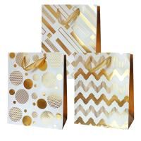 Пакет подарочный бумажный (18х23х10) ламинир АССОРТИ 1/12/240