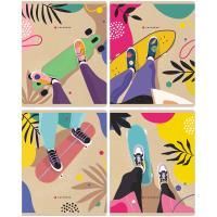 Тетрадь 48л А5 клетка BG На скейте 1/4/56