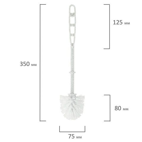 Ерш для унитаза IDEA Блеск с подставкой, угловой 1/20 (клиент)