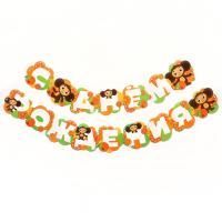 Гирлянда на люверсах С Днем Рождения длина 224см Чебурашка 1/1 Гирлянда на люверсах С Днем Рождения длина 224см Чебурашка 1/1