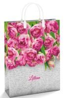 Пакет пластиковый (30х40+10)-150 Соцветие Интерпак 1/40