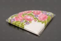 Салфетки 3-сл d 32 см  Rondo Розы (12) 1/15 Салфетки 3-сл d 32 см  Rondo Розы (12) 1/15