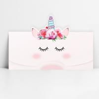 Конверт для денег 16,5х8см Единорожка 5/5