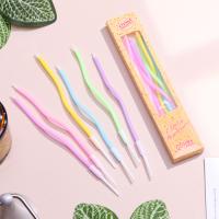 Свеча для торта Серпантин витые разноцветные 6шт 1/1 Свеча для торта Серпантин витые разноцветные 6шт 1/1