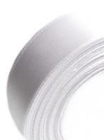 Лента атласная 15мм 25м белая 1/10