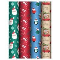 НГ Бумага подарочная 70х100см 80г/м глянец Meshu Merry Christmas 1/52 НГ Бумага подарочная 70х100см 80г/м глянец Meshu Merry Christmas 1/52