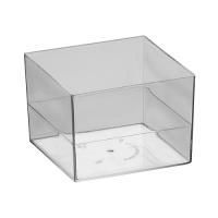 Креманка 60мл 47х47мм чаша  Куб прозрачная Кристалл 15/240