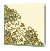 Салфетки (33х33) 3-сл Флорентийский стиль зеленый (20) 1/15 Салфетки (33х33) 3-сл Флорентийский стиль зеленый (20) 1/15