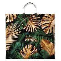 Пакет с пластмассовыми ручками (35х38)-90 Райский сад 10/100 