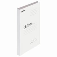 Скоросшиватель картон белый STAFF гарант. пл. 310 г/кв.м. на 200 листов 1/200