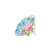 Салфетки 3-сл d 32 см  Rondo Гортензии и розы (12) 1/15