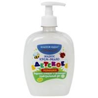 Мыло жидкое крем 500мл с дозатором Детское Ромашка ЗОЛОТОЙ ИДЕАЛ 1/12