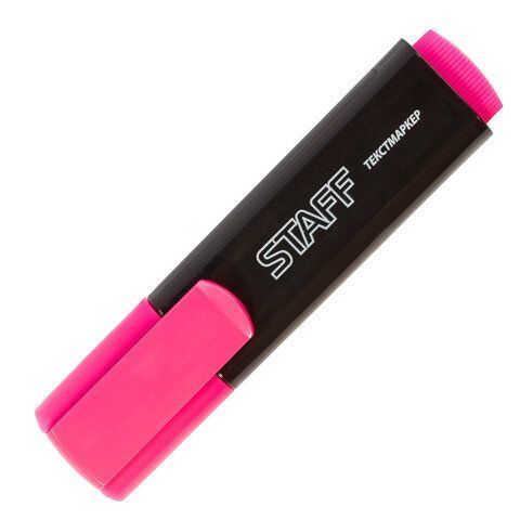 Текстмаркеры НАБОР 4шт (лим., зел., гол., роз.) STF2100 STAFF Manager 1/24