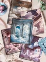 Тетрадь 48л А5 клетка скрепка блестки LOREX Room Clouds 5/80 Тетрадь 48л А5 клетка скрепка блестки LOREX Room Clouds 5/80