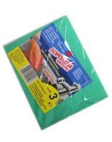 Салфетка вискозная (30х39) Королева чистоты (3шт) 1/50