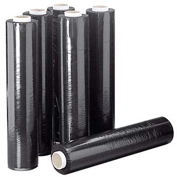 Пленка стретч (стрейч) 500х20мкм вторичная черная (2,0кг) 1/6 Пленка стретч (стрейч) 500х20мкм вторичная черная (2,0кг) 1/6