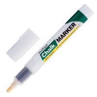 Маркер меловой белый 3мм сухостир для гладких поверхн MUNHWA Chalk Marker 1/24/288