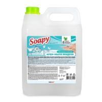 Мыло жидкое крем 5л канистра Soapy Premium альпийский луг Clean&Green 1/2 Мыло жидкое крем 5л канистра Soapy Premium альпийский луг Clean&Green 1/2