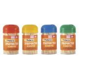 Зубочистки в бочонке (200шт) Paterra 4/240 Зубочистки в бочонке (200шт) Paterra 4/240