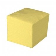 Салфетки (24х24) (100) желтые 1/42