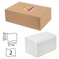 Салфетки бумажные 2-сл для диспенсеров 21х16,5см (200шт) N4 LAIMA PREMIUM 20/20 